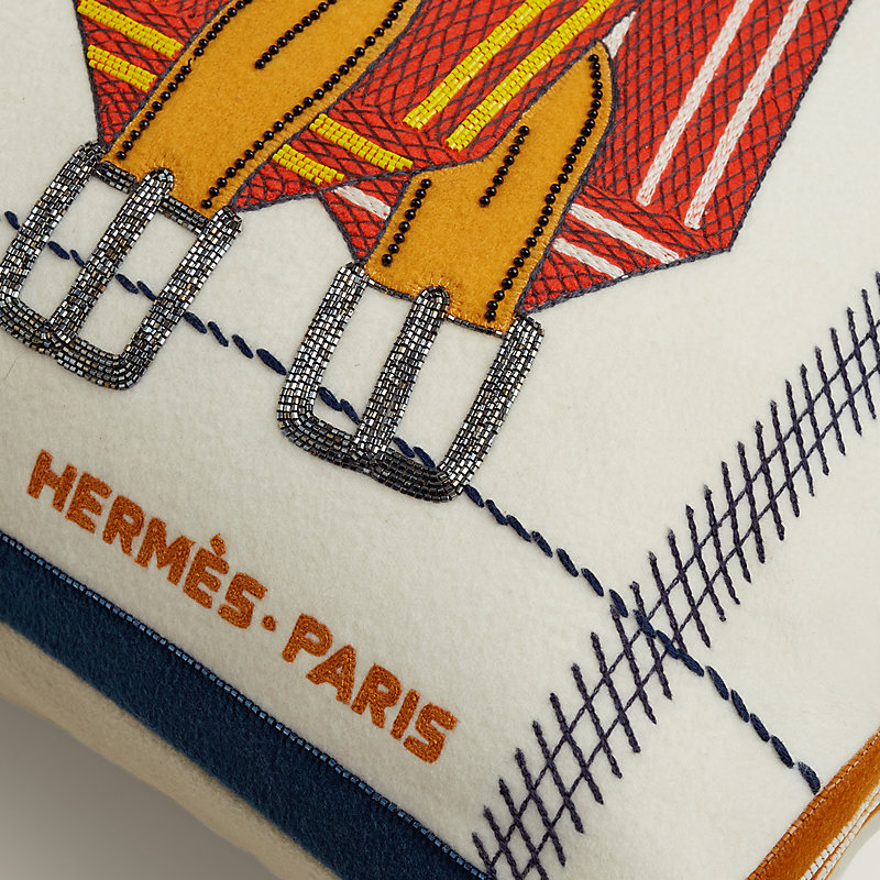 Harnais Sangles pillow | Hermès USA